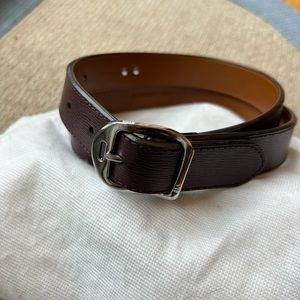 Brand new Lauren Ralph Lauren belt in burgundy size medium